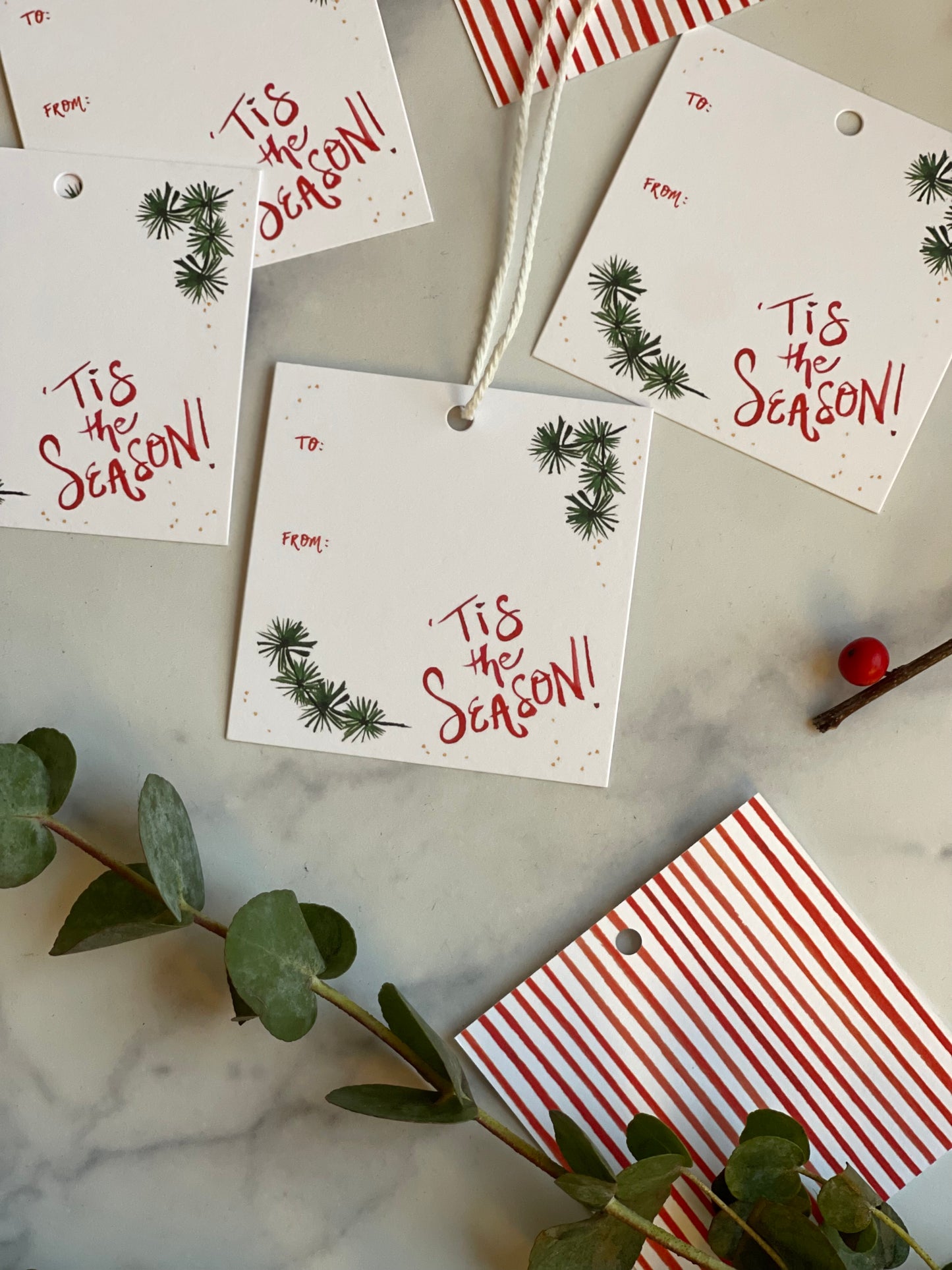 Tis the Season Hanging Gift Tag (S/15)