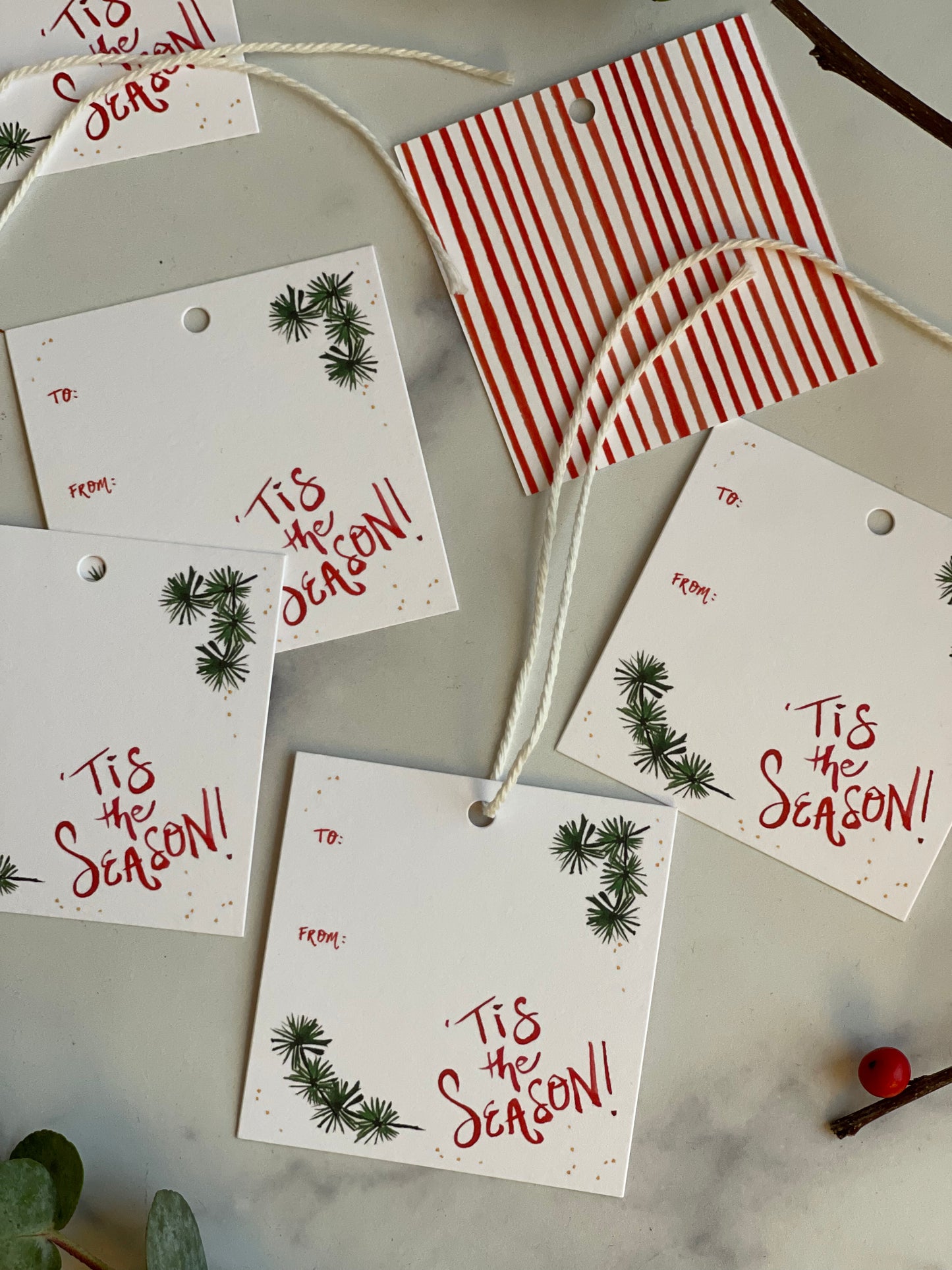 Tis the Season Hanging Gift Tag (S/15)